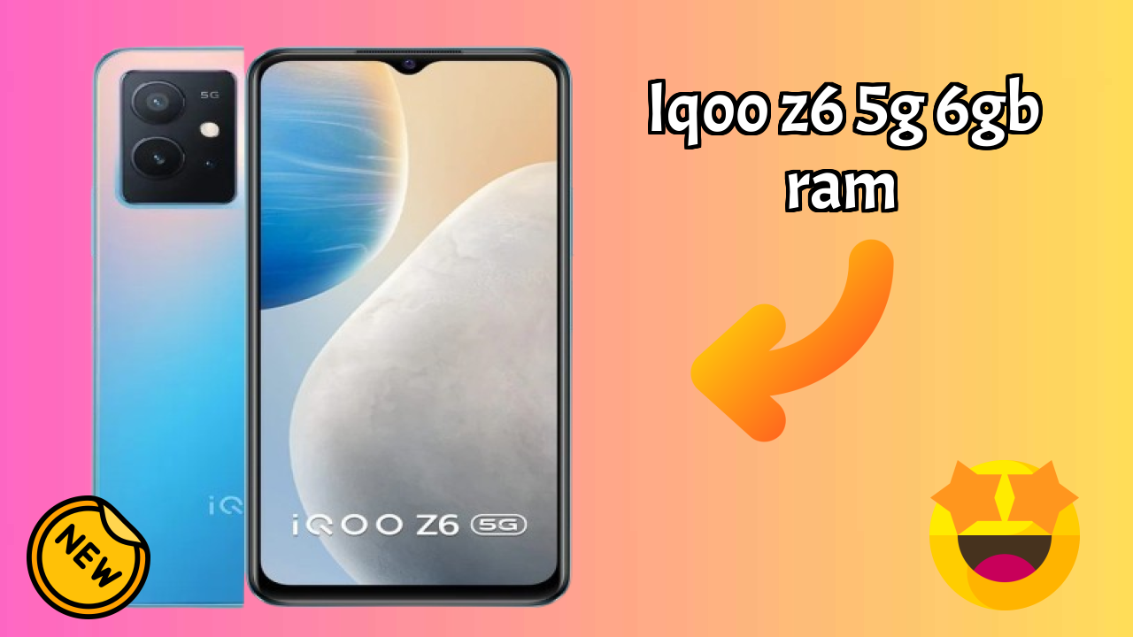 IQOO Z6 5G 6GB RAM Display Size: 6.58 Inches (16.71 Cm) Screen Quality