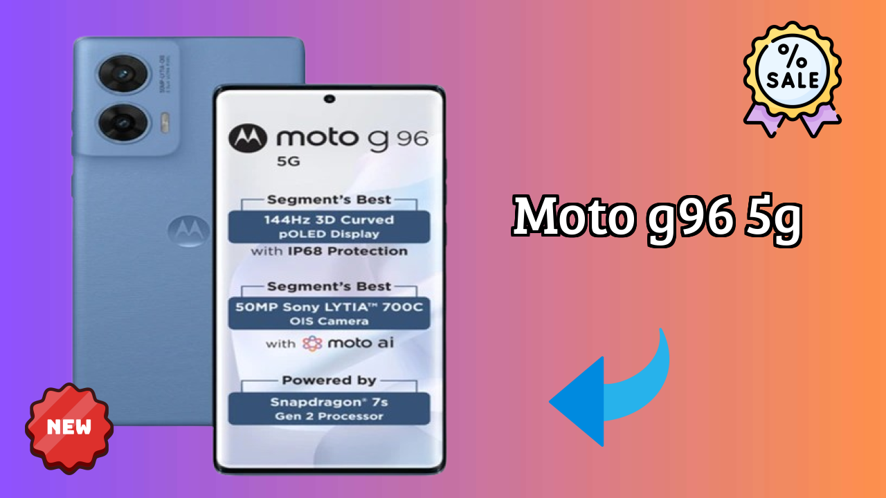 Moto G96 5G Display Review: 6.67 Inches (16.94 Cm) Screen Quality