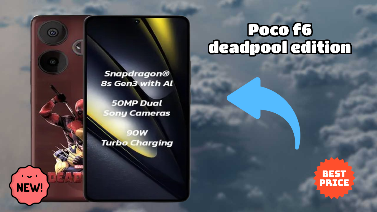 POCO F6 Deadpool Edition Price Drop Alert: Now Just ₹21,999