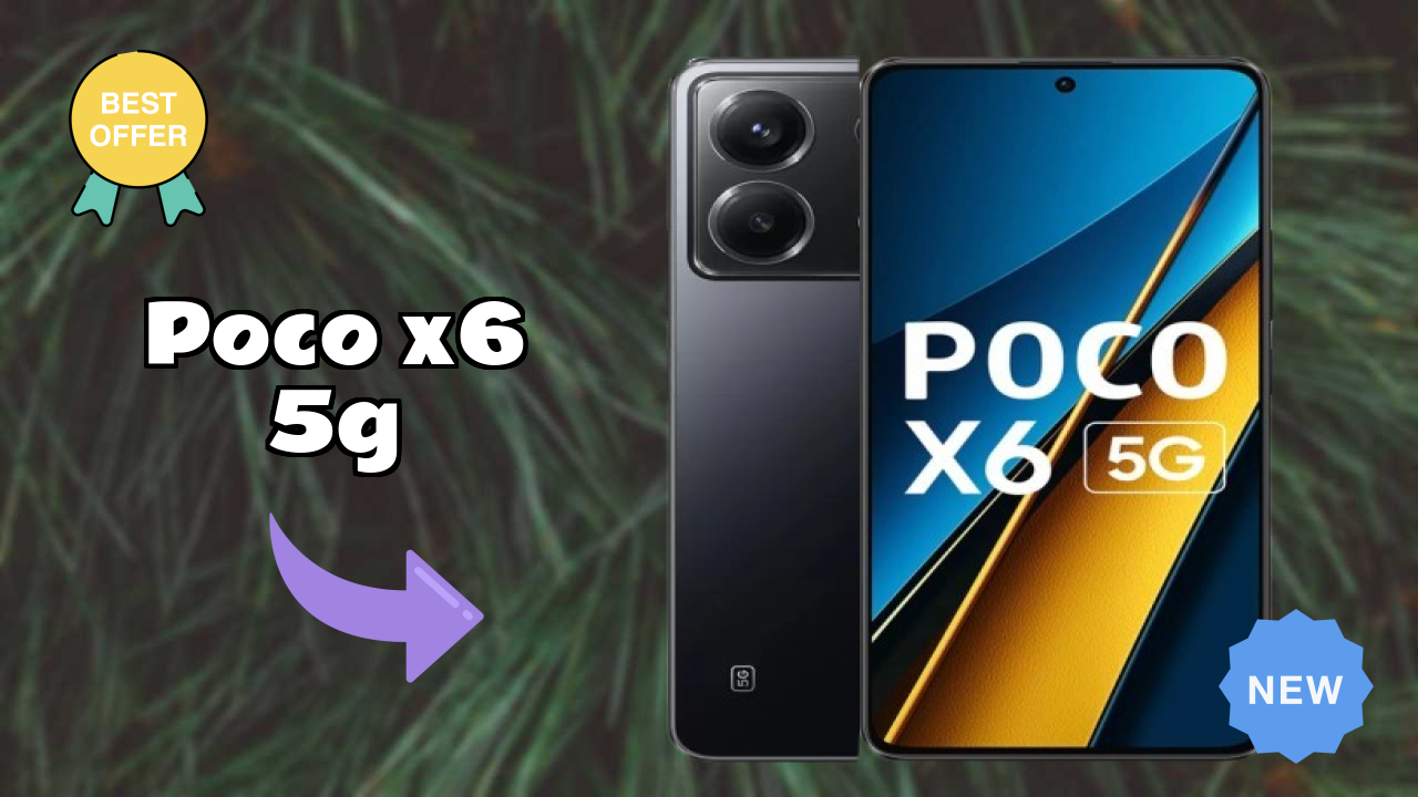 POCO X6 5G Camera Quality: 64 MP + 8 MP + 2 MP Rear Camera Low Light
