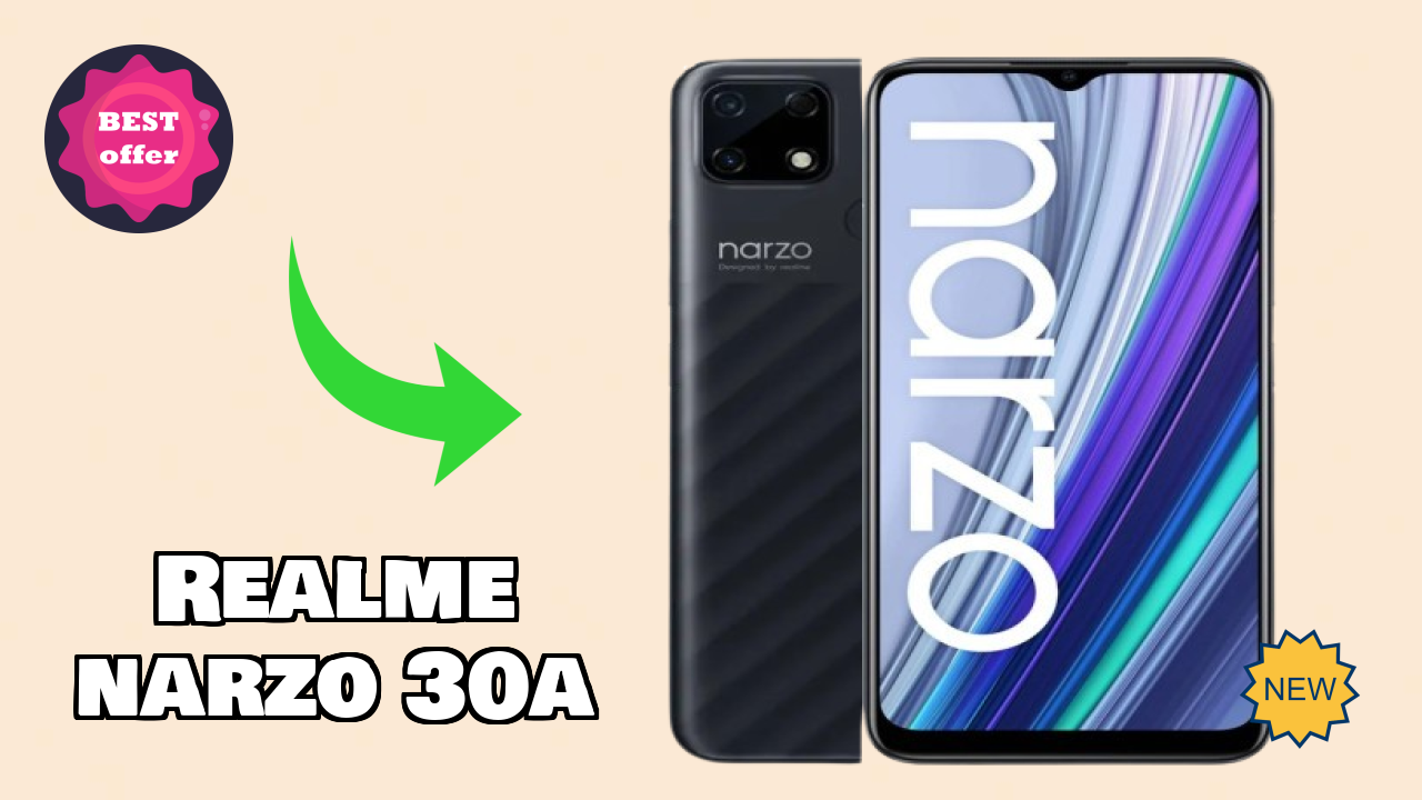 Realme Narzo 30A Display Review: 6.5 Inches (16.51 Cm) Screen Size