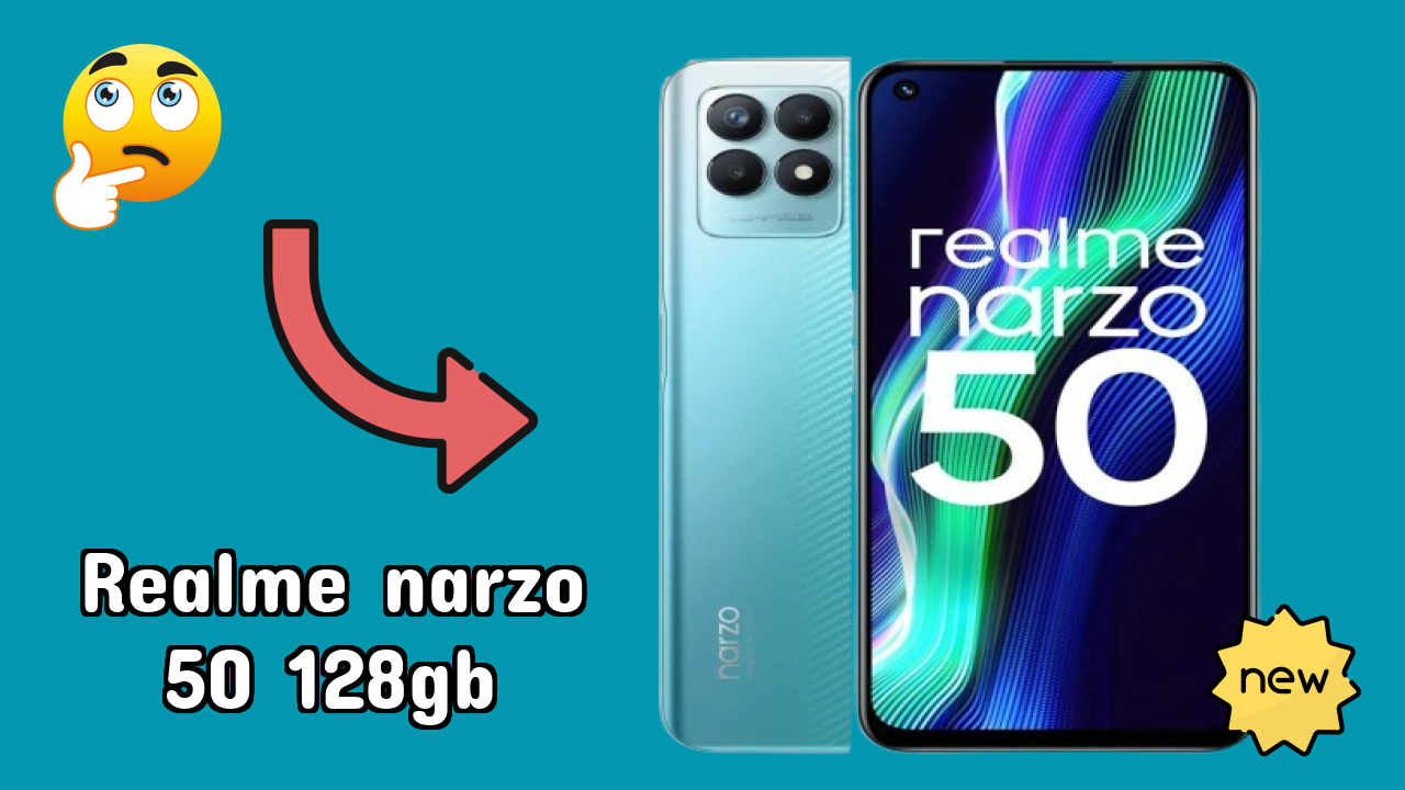 Realme Narzo 50 128GB Display Analysis: 6.6 Inches (16.76 Cm) Quality