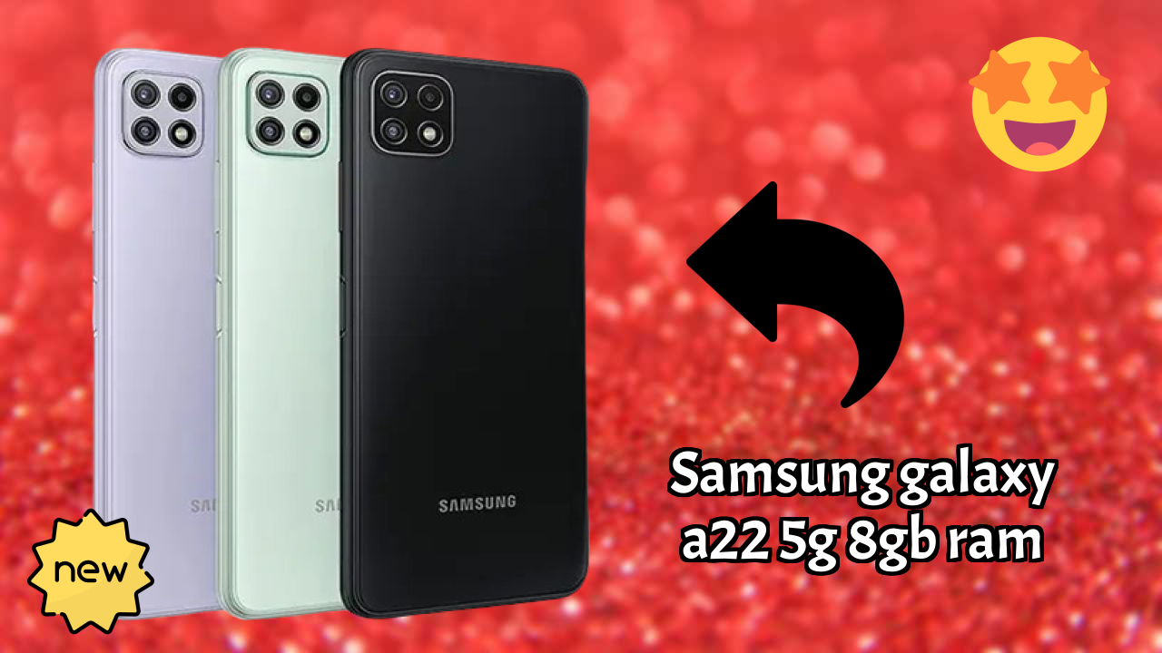 Samsung Samsung Galaxy A22 5G 8GB RAM - Price Dropped to ₹20,999 Today!