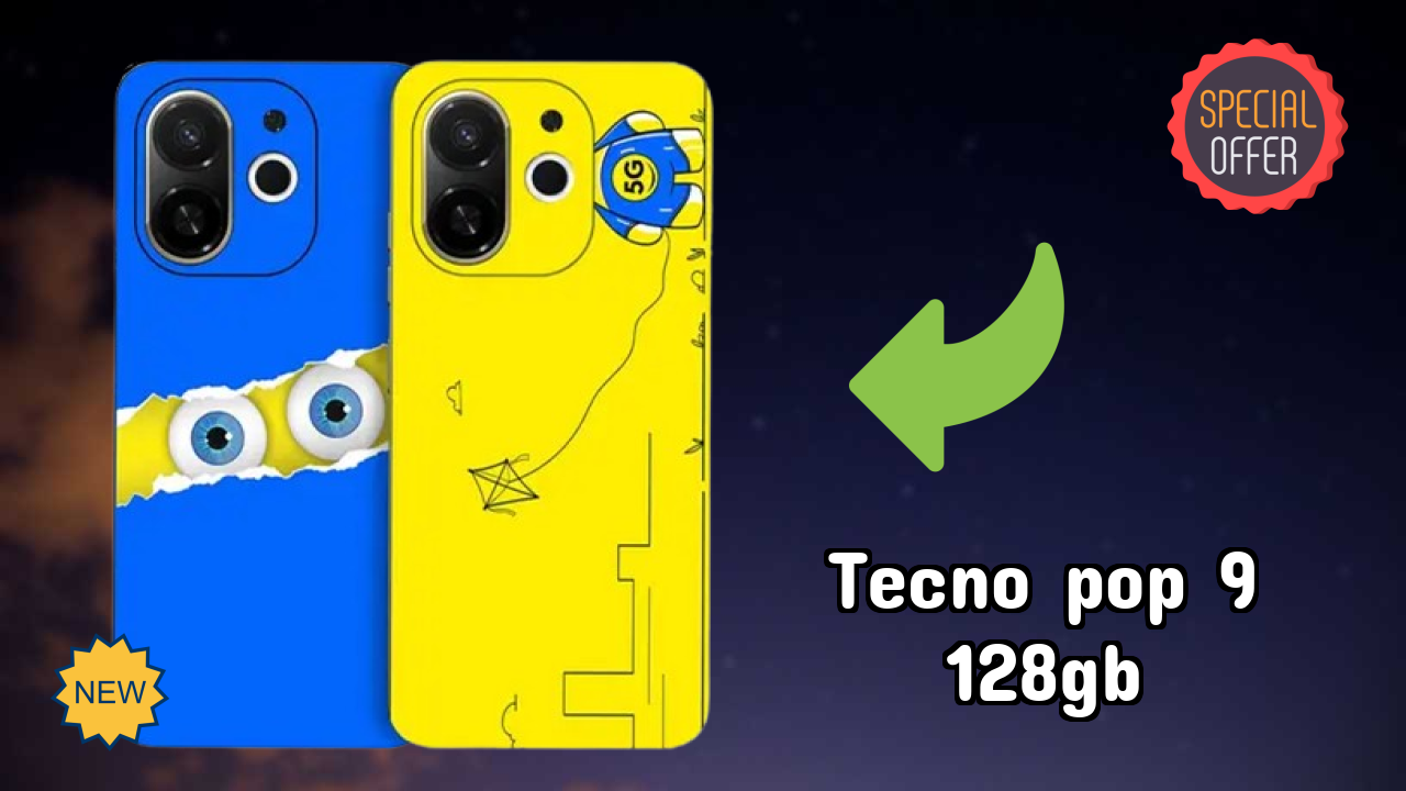Tecno Pop 9 128GB Camera Comparison: 48 MP Rear Camera vs Other
