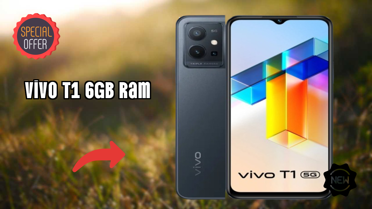 Vivo T1 6GB RAM Display Technology: 6.58 Inches (16.71 Cm) Screen