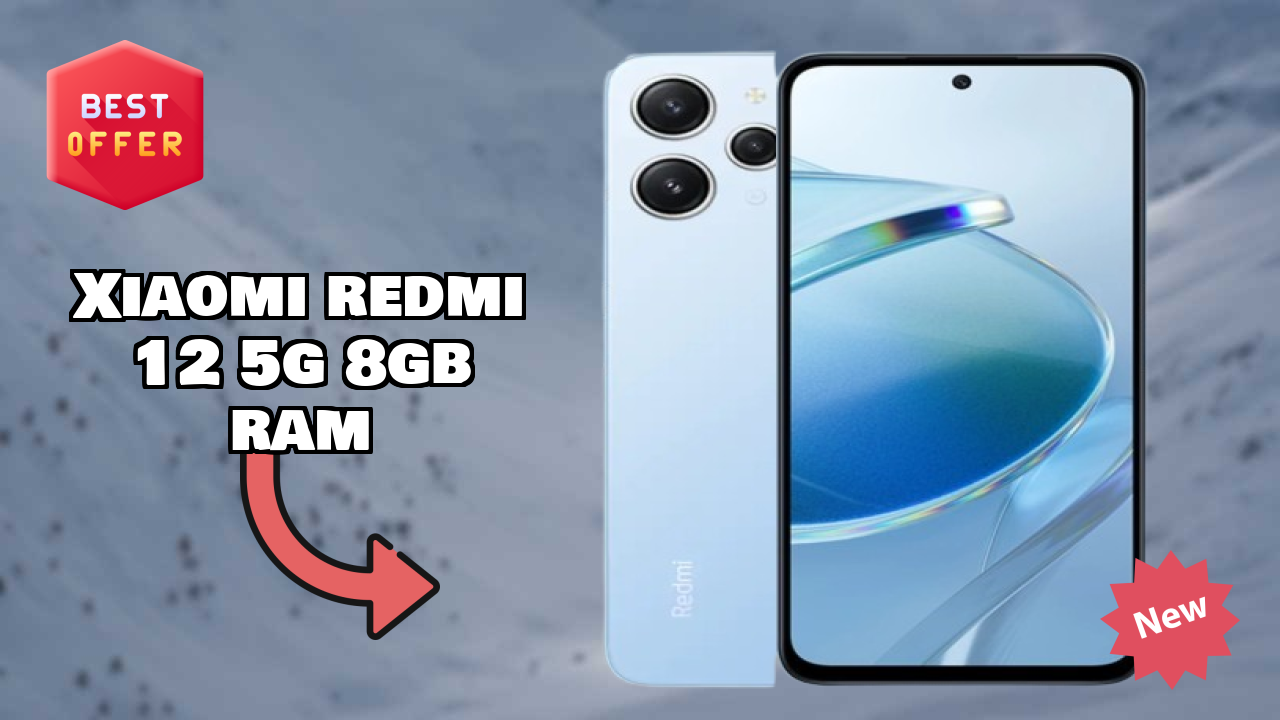 Xiaomi Redmi 12 5G 8GB RAM Display Technology: IPS LCD Quality