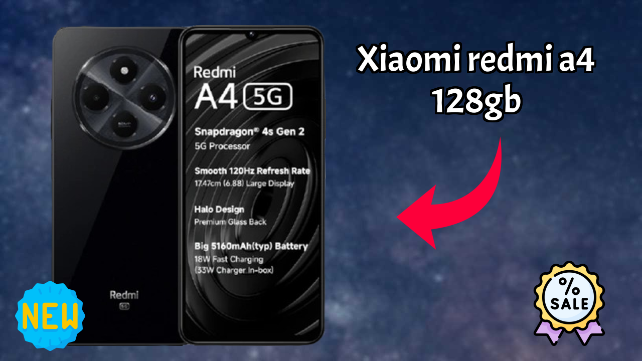 Xiaomi Redmi A4 128GB Display Review: 6.88 Inches (17.48 Cm) Screen Size