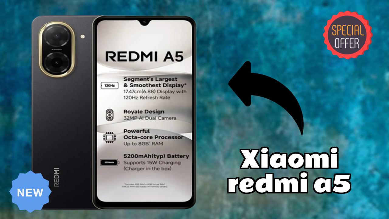 Xiaomi Redmi A5 Price Drop: Now at ₹6,099 Only