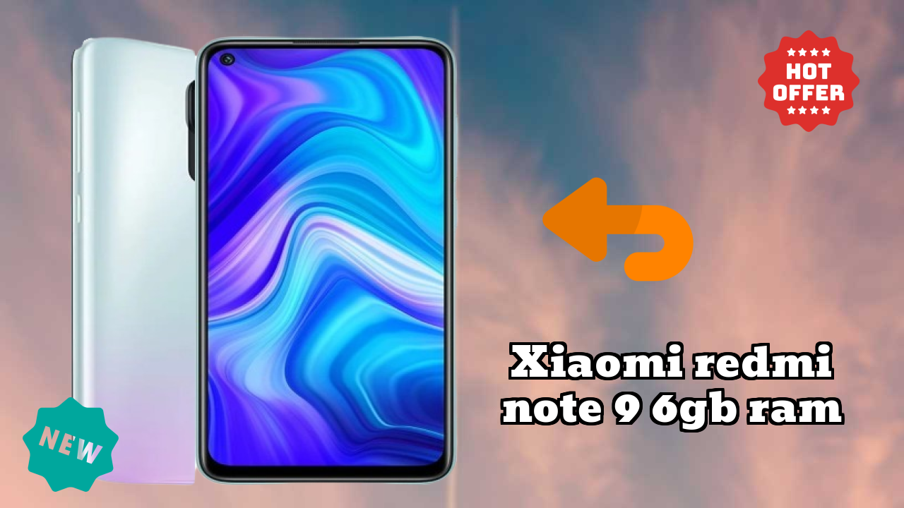 Xiaomi Redmi Note 9 6GB RAM at ₹12,899 - Complete Specifications
